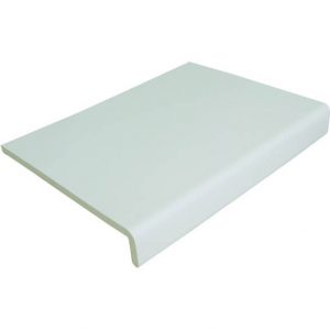 PVC White Cover Fascia Board 300mm x 9mm x 5m Single Leg